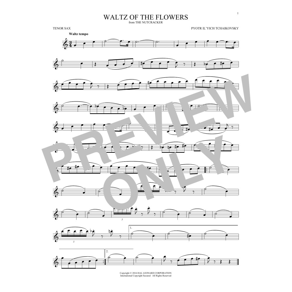 Waltz Of The Flowers, Op. 71a (from The Nutcracker)